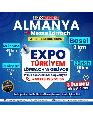 Expo Türkiyem - Lörrach - 04-06.04.2024