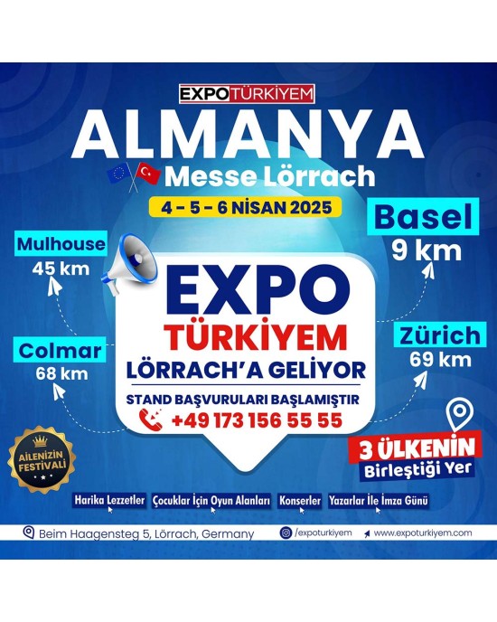 Expo Türkiyem - Lörrach - 04-06.04.2024